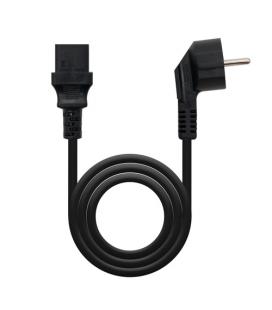 Cable alimentación cpu nanocable 10.22.0102-l2/ cee7 macho - c13 hembra/ 2m/ negro