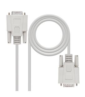 Nanocable 10.14.0506 cable de serie Beige 6 m DB9