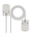 Nanocable 10.14.0506 cable de serie Beige 6 m DB9