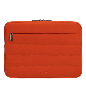 Funda targus puffer para portatil 14 pulgadas naranja