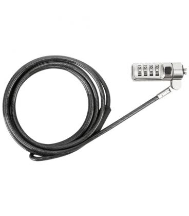 Cable de seguridad targus defcon con clave