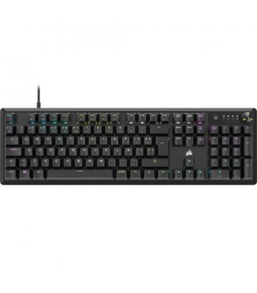Teclado gaming corsair k70 core rgb negro portugues