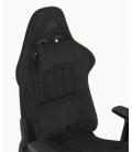 Silla gaming corsair tc100 relaxed fabric negra