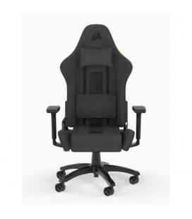 Silla gaming corsair tc100 relaxed fabric gris - negra