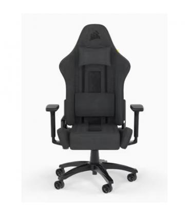 Silla gaming corsair tc100 relaxed fabric gris - negra