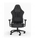 Silla gaming corsair tc100 relaxed fabric gris - negra