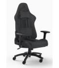 Silla gaming corsair tc100 relaxed fabric gris - negra