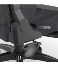 Silla gaming corsair tc100 relaxed fabric gris - negra