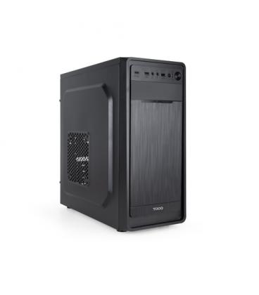 Caja ordenador tooq tqc - 5701 - sp prisma ultra atx negra + fuente 500w
