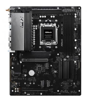 Placa asrock b850 pro - a wifi am5 atx - 4x ddr5
