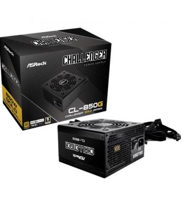 Fuente alimentacion asrock challenger cl - 850g gaming atx 850w negra