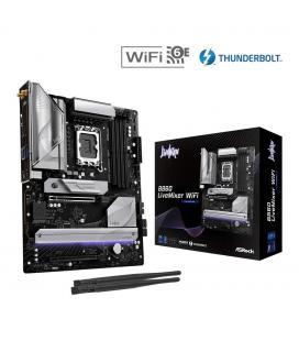 Placa asrock b860 livemixer wifi lga 1851 atx - 4x ddr5