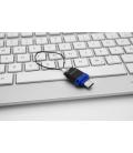 Memoria usb tipo a - usb tipo c verbatim storengo 64gb azul