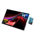 Monitor portatil verbatim 32088 14 pulgadas fhd 120hz + bateria 500mah
