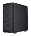 Caja ordenador gaming cooler master masterframe 600 atx cristal templado negro