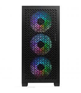 Caja ordenador gaming cooler master elite 302 matx argb cristal templado negra