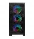 Caja ordenador gaming cooler master elite 302 matx argb cristal templado negra
