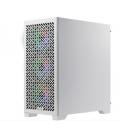 Caja ordenador gaming cooler master elite 302 matx argb cristal templado blanca