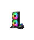 Kit refrigeracion liquida cooler master masterliquid 240 core ii argb 2x 120mm negro
