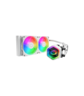 Kit refrigeracion liquida cooler master masterliquid 240 core ii argb 2x 120mm blanco