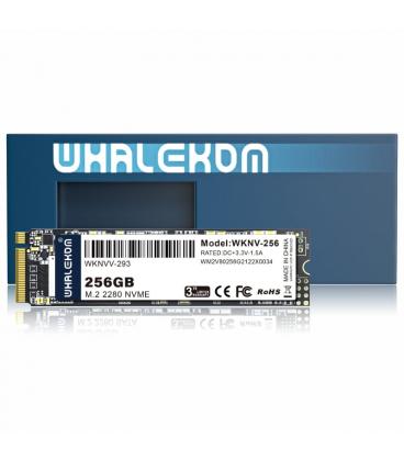 Disco ssd whalekom wknv 256gb/ m.2 2280 pcie gen3/ full capacity