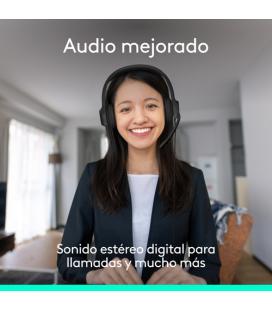 Logitech Auriculares con Cable H390 para PC/Portátil, Auriculares Estéreo con Micrófono con Supresión de Ruido, USB-C, Controles