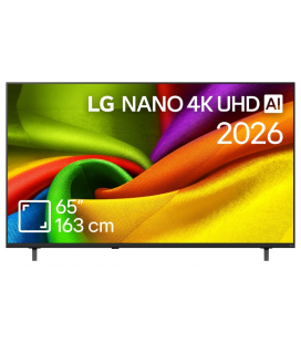 TV LG NANO 4K UHD AI 65NU8E0B3LA 65" 4K UHD 60Hz Smart TV WebOS HDR10