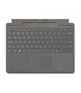 Teclado microsoft surface pro plata ingles