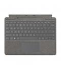 Teclado microsoft surface pro plata ingles