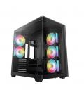 Caja ordenador gaming deepcool cg590u5f atx argb cristaltemplado negra
