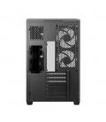 Caja ordenador gaming deepcool cg590u5f atx argb cristaltemplado negra
