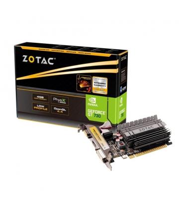 Tarjeta grafica zotac gt 730 zone edition 4gb ddr3 - dl - dvi - hdmi - vga
