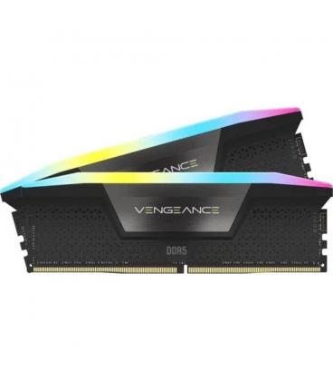 Memoria ram ddr5 16gb 2x8gb corsair vengeance rgb - 5200mt - s - pc5 - 41600 - cl40 - 1.25v