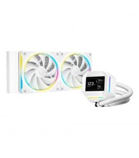 Kit refrigeracion liquida deepcool lm240 rgb 2x 120mm blanco