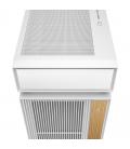 Caja ordenador gaming deepcool cl660 atx argb cristal templado blanca y madera