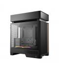Caja ordenador gaming deepcool cl660 atx argb cristal templado negra y madera
