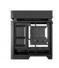 Caja ordenador gaming deepcool cl660 atx argb cristal templado negra y madera