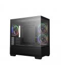 Caja ordenador gaming deepcool cg380u matx argb cristal templado negra