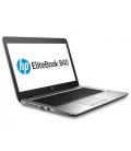 Portátil Reacondicionado HP Elitebook 840 G4 14\" / i5-7th / 8Gb / 256Gb M2 / Win 10 Pro / Teclado español / Grado A- Fuga de lu