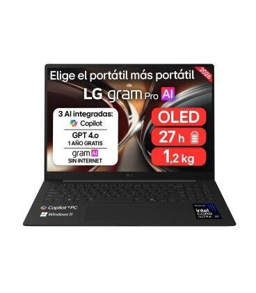 Lg 16z90u-k.aub5bn u7x-358h 32gb 512 w11h 16"oled
