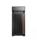 Caja ordenador gaming deepcool cl6600 wh atx rgb cristal templado negra y madera