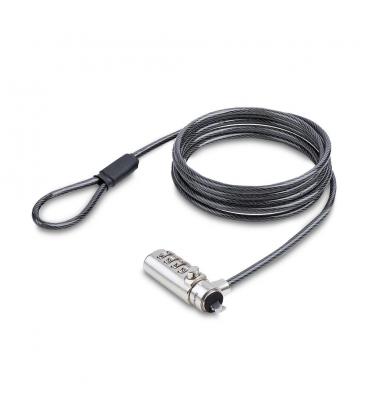 Cable de seguridad startech para portatil 1.5m clave