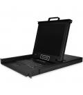 Consola kvm startech de montaje en rack de servidores 17 pulgadas 16 puertos