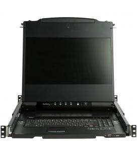 Consola kvm startech de montaje en rack de servidores 17 pulgadas