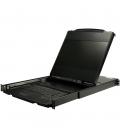 Consola kvm startech de montaje en rack de servidores 17 pulgadas