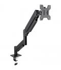 Soporte de mesa para monitor tooq db1340tnr-b/ giratorio/ inclinable/ rotatorio/ nivelable hasta 10kg