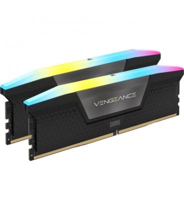 Memoria ram ddr5 32gb 2x16gb corsair vengeance rgb - 6000mt - s - pc5 - 48000 - cl38