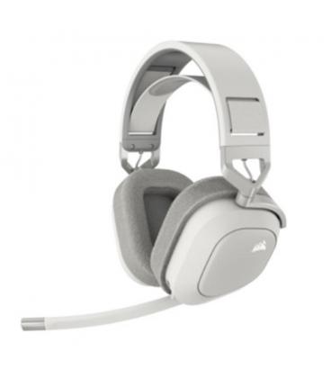 Auriculares gaming corsair hs80 max inalambrico blanco