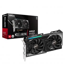 Tarjeta grafica asrock radeon rx 9060 xt challenger 16gb oc gddr6 - 2x dp - 2x hdmi pci express 5.0