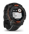 Smartwatch garmin instinct 3 solar 45mm negro - naranja